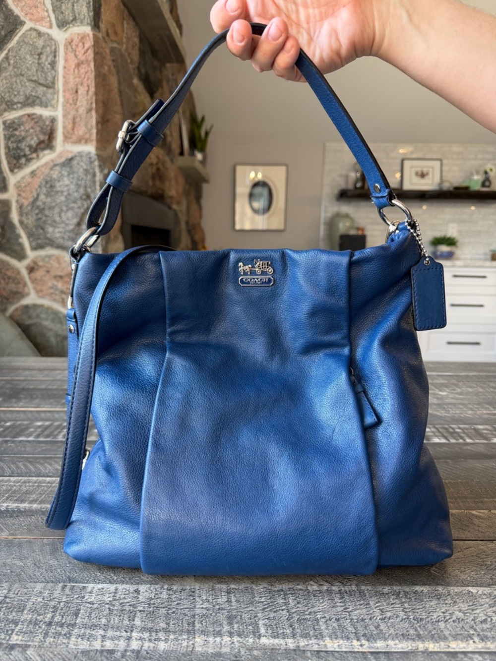 ❗️SOLD❗️Coach Madison Isabelle in Royal Blue - Picture 9 of 9